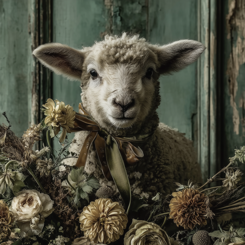 HMK1540 Heirloom Lamb Box Frame