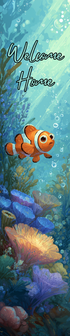 HMK1549P Clown Fish Porch Sign