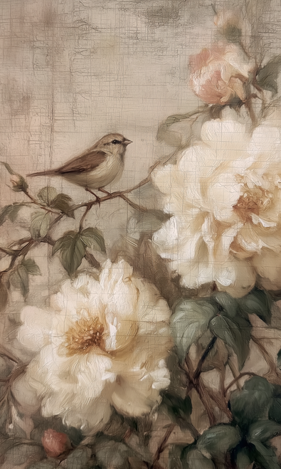 HMK1574A Antiqued Visitor Arch Frame