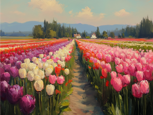 HMK1346 Tulip Farm Box Frame