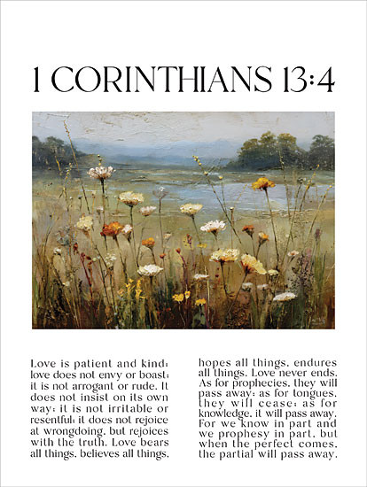 LUX1349 1 Corinthians 13:4 Box Frame