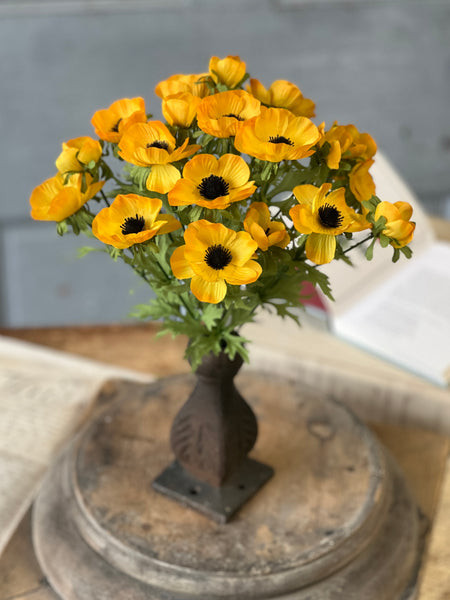 14" Adonis Blooms | Marigold
