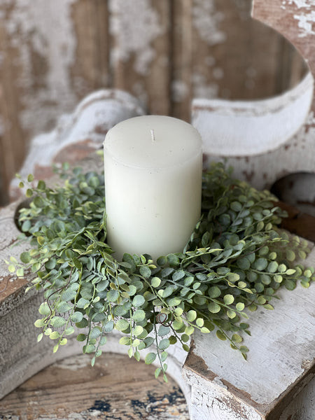 4.5" Cherub Vine Candle Ring