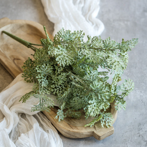 16IN CROWN DAISY LEAF BUSH