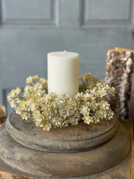 4" Diamond Dust Candle Ring