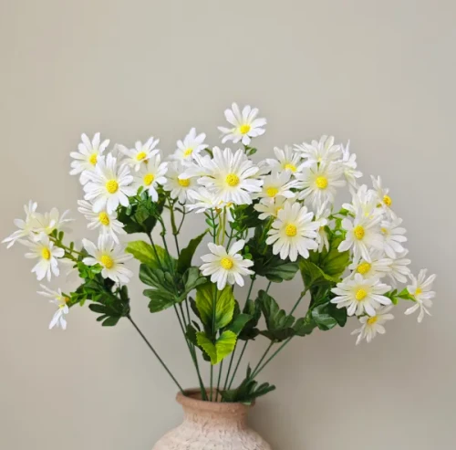 DAISY BUSH 17.5IN CREAM
