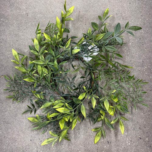 HAVENLY BAMBOO WREATH 12IN