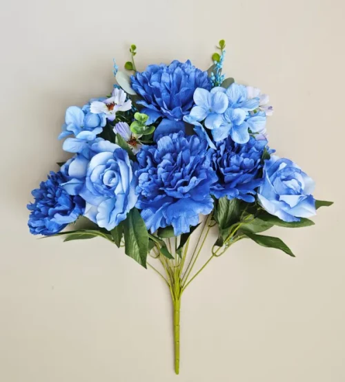 MIXED BUSH 20IN BLUE