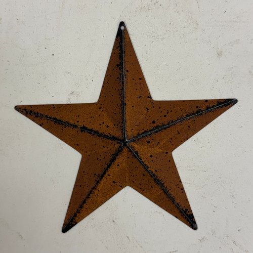 Rust barn star 5.5in.