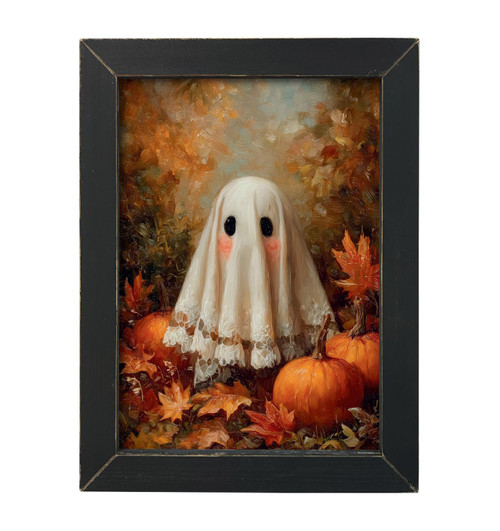 HMK1295L CUTE AUTUMN LACE GHOST