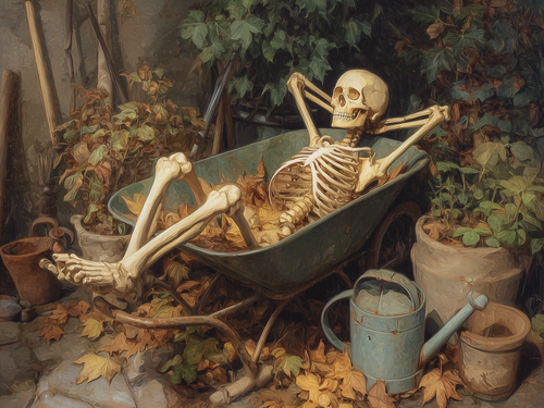 HMK1306L SKELETON GARDEN