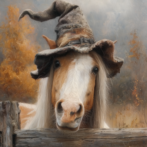 HMK1311L WITCHY HORSE