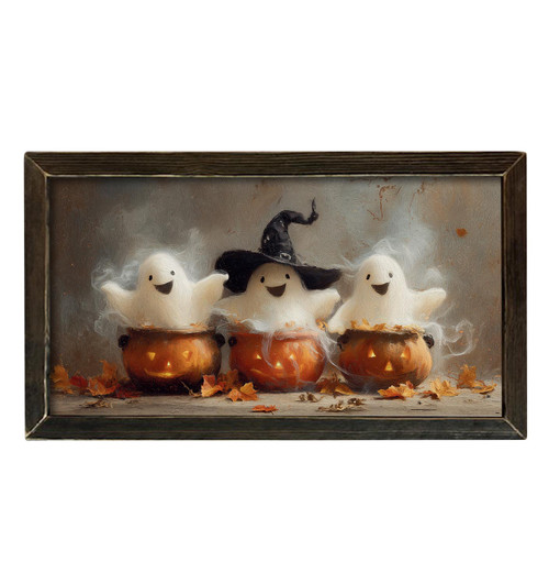 HMK1349L HAPPY GHOST THREE