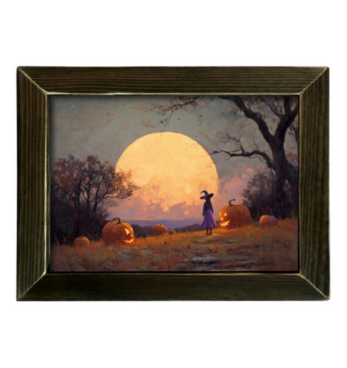 HMK1360L YOUNG WITCH WATCHING MOON