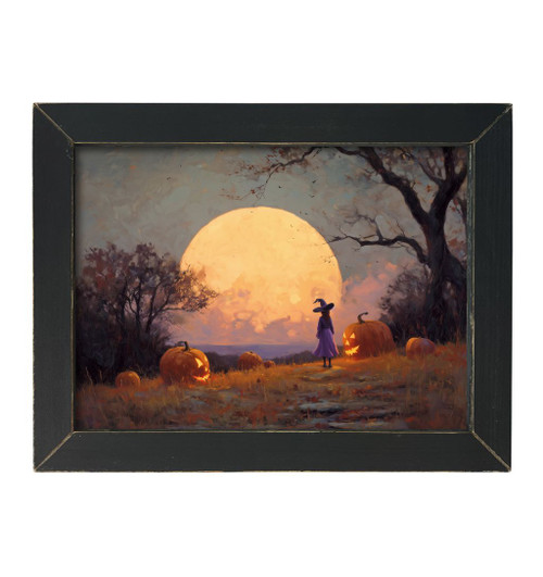 HMK1360L YOUNG WITCH WATCHING MOON