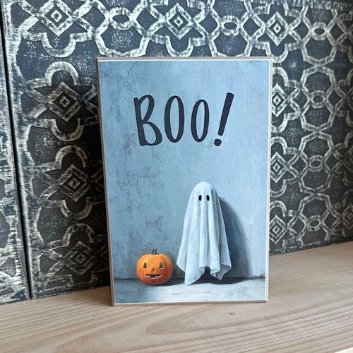HMK1404B BOO! 4X6 BLOCK