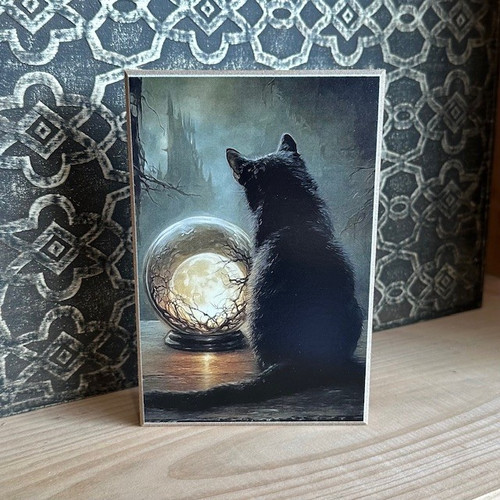 HMK1419B WATCHER OF THE MOON 4X6 BLOCK