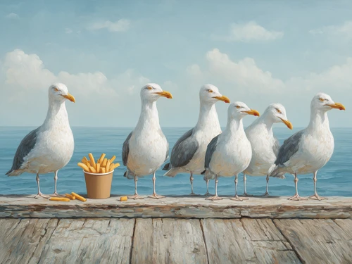 HMK1594L SEAGULL SNACKS