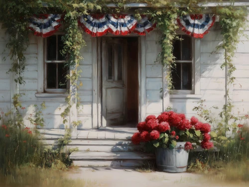 HMK1631 AMERICAN FARMHOUSE BOX FRAME