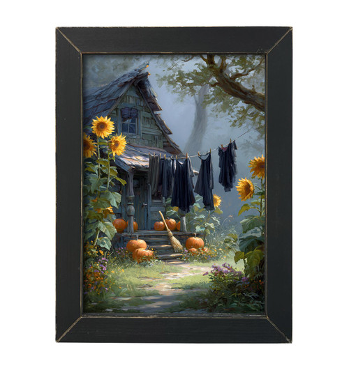 HMK1643L HAUNTED COTTAGE