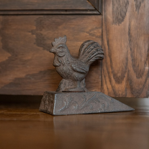 3.75" METAL ROOSTER DOOR STOP