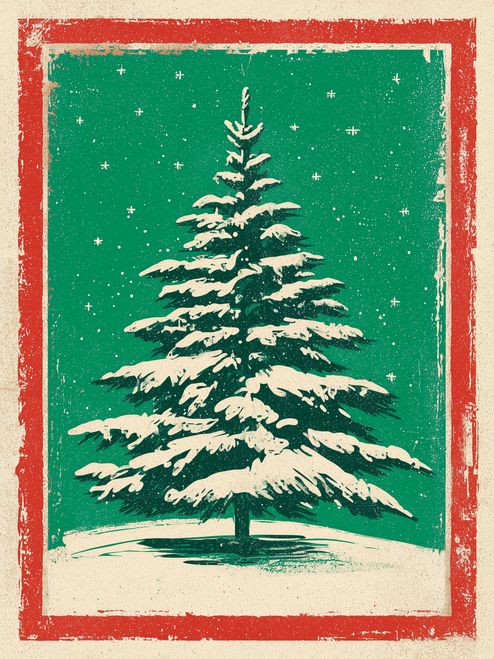 HMK1710B RETRO PINE TREE BLOCK