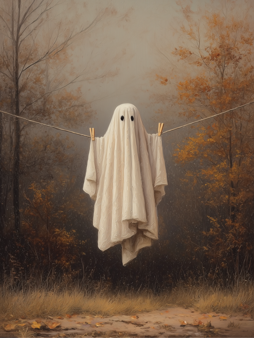 HMK1745B FALL GHOST ON THE LINE BLOCK