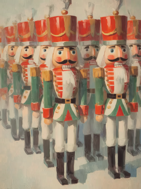 HMK1748B CHRISTMAS SOLDIERS BLOCK