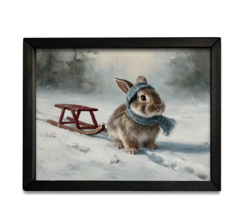 HMK1758 SNOW SLEIGH BUNNY BOX FRAME