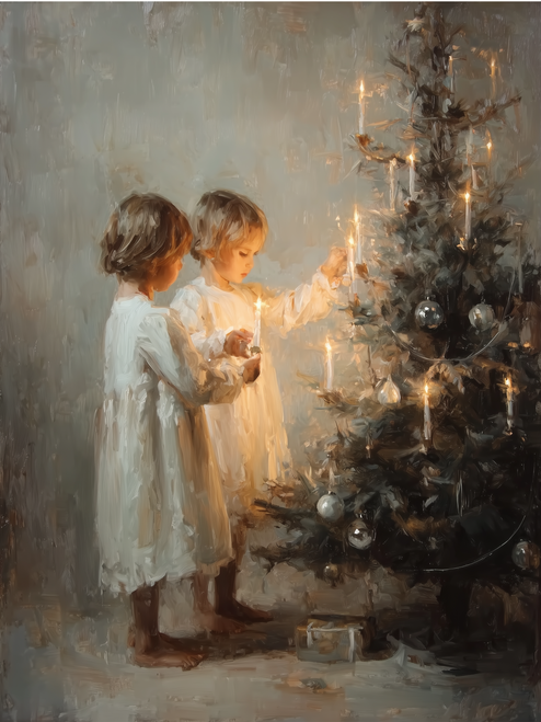 HMK1378 CHRISTMAS TREE LIGHTING BOX FRAME