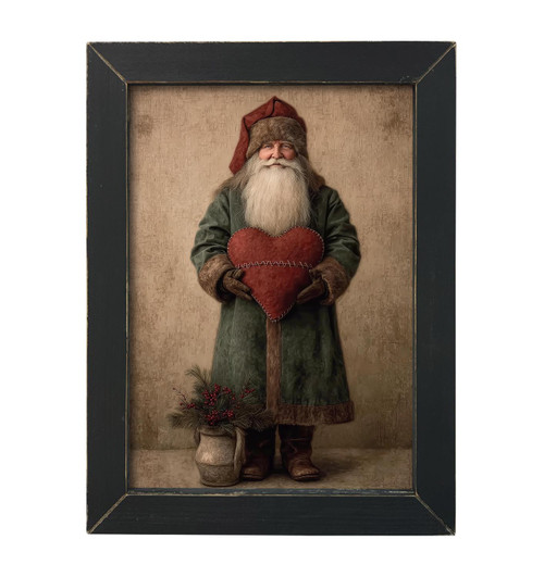 HMK1743L FOLK ART ST NICK