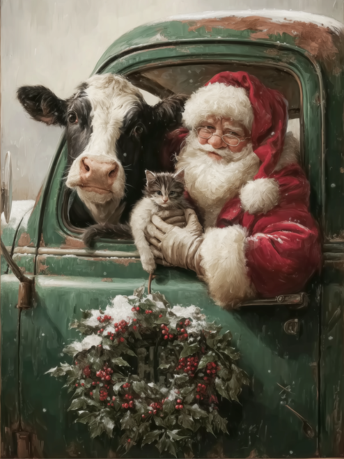 HMK1750L SANTAS FARM RIDE