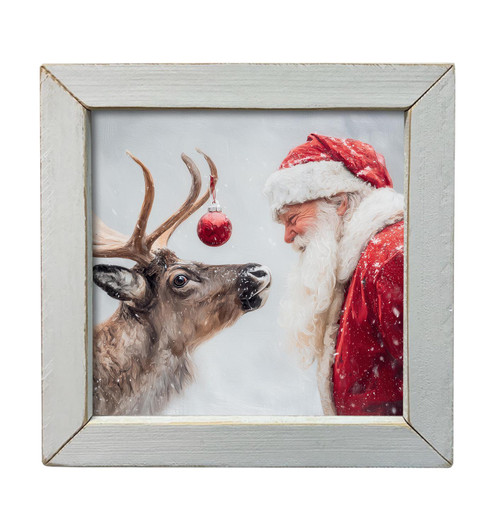 HMK1784L SANTA'S FESTIVE REINDEER