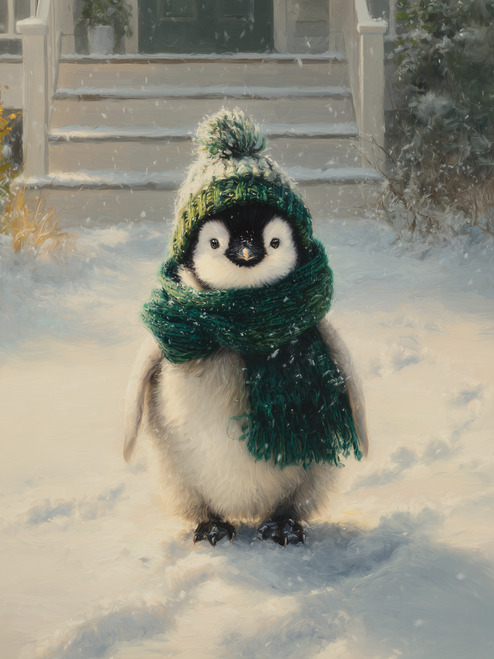 HMK1679L SNOWY PENGUIN