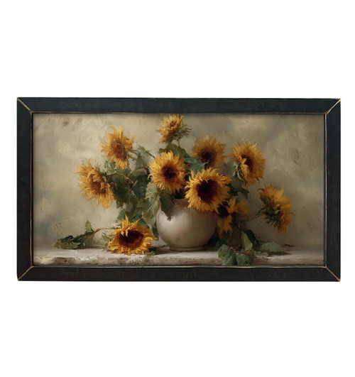 HMK1790L VINTAGE SUNFLOWERS