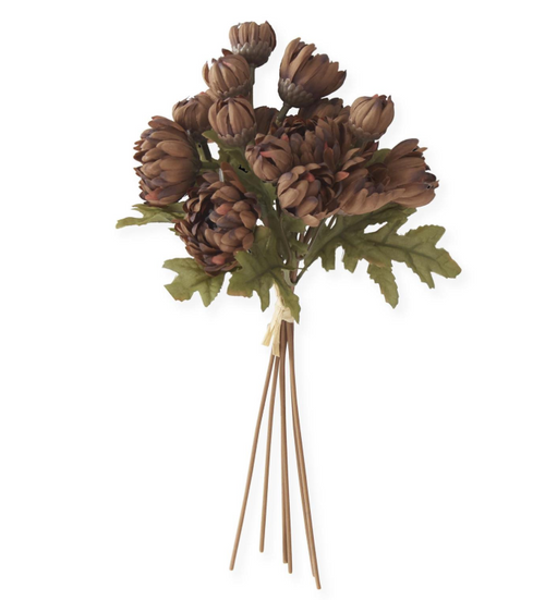 10in BROWN DAHLIA BUNDLE