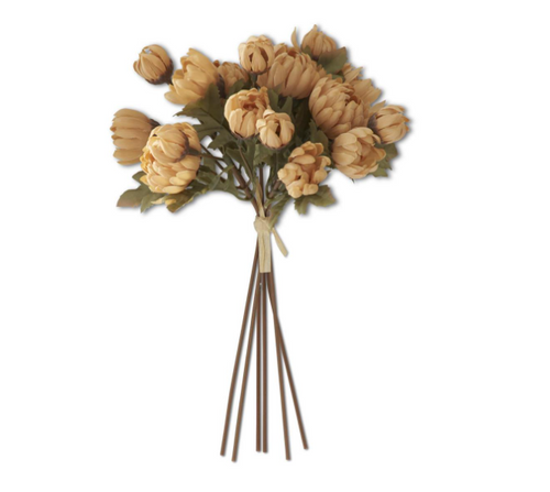 10in GOLDEN YELLOW DAHLIA BUNDLE