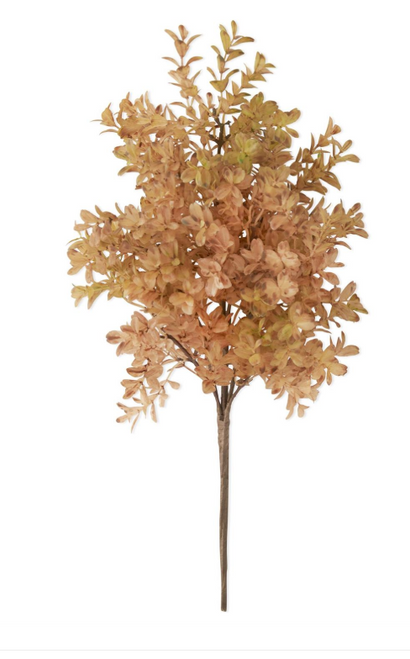 16in BROWN W/GREEN MYRTLE BUSH