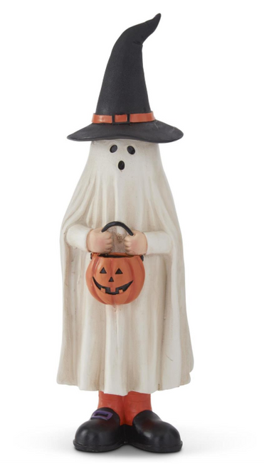 13.25in GHOST IN WITCH HAT