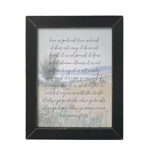 SA1312 Love Is Patient Wildflower