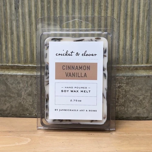 Cinnamon Vanilla Soy Candle & Home Fragrance