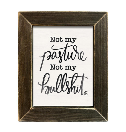 FMC176A Not My Pasture