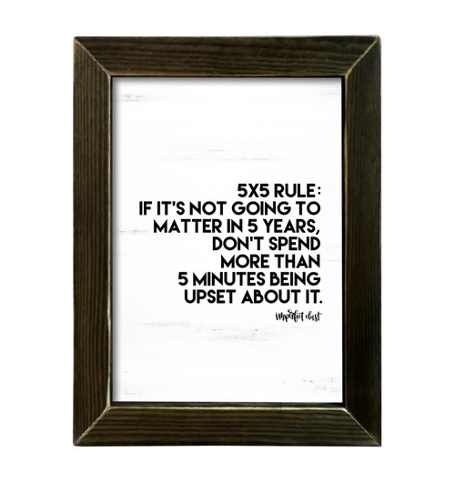 DUST322 5X5 Rule (CLEARANCE)