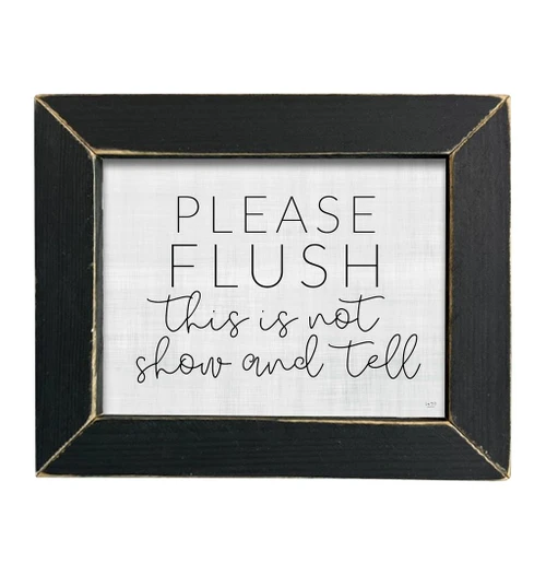 LUX495A Please Flush