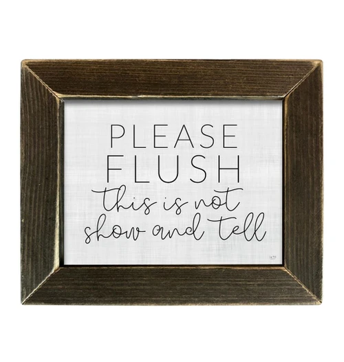 LUX495A Please Flush