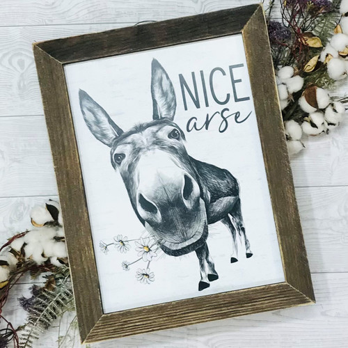 LET124 Brown Stain Frame