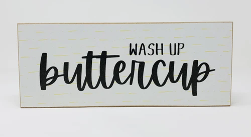 Wash Up Buttercup