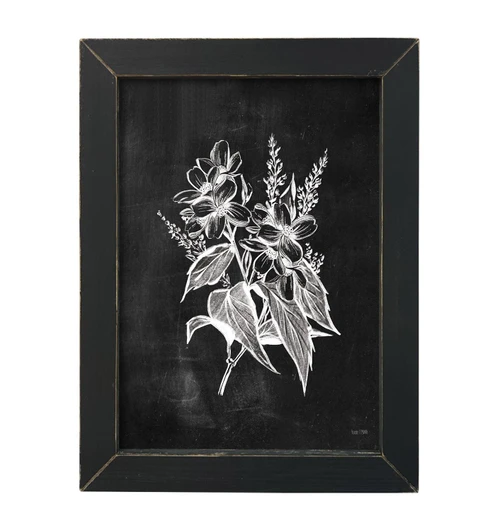 FEN684 Chalkboard Florals CLEARANCE