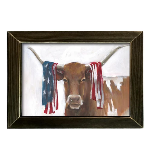 WL179 Patriotic Longhorn CLEARANCE