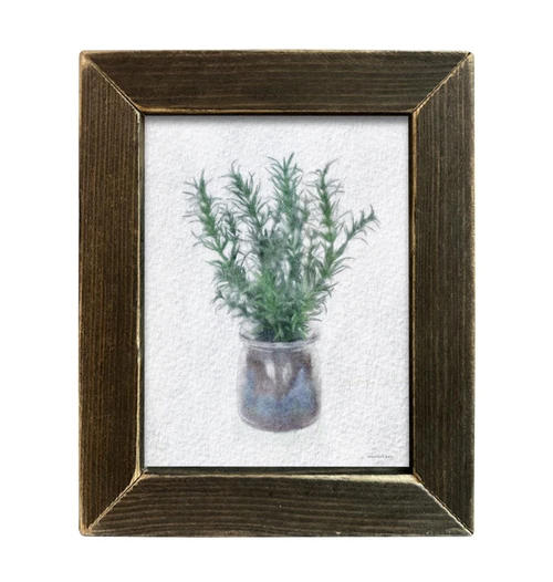 BLUE516A Rosemary Jar